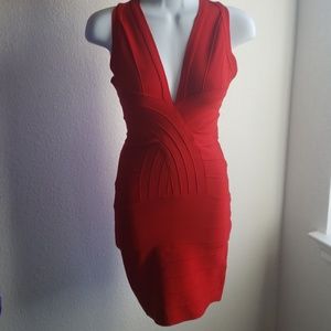 Red Bandage Dress